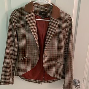 Houndstooth jacket